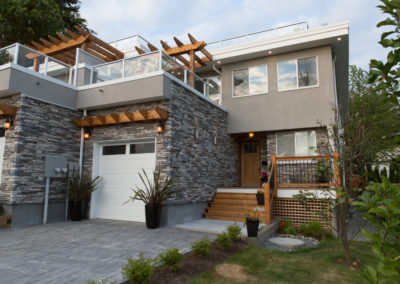 NWI Contracting Development Projects North Vancouver Duplex Outdoor