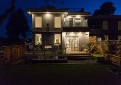 NWI Contracting Development Projects North Vancouver Duplex Outdoor